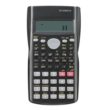 82MS-A Portable Handheld Multifunctional Calculator for Mathematics Teaching Students Function Display Scientific Calculator