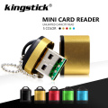 Mini High Speed USB2.0 Card Reader Mini USB TF Card Adapter For MicroSD Memory Card For PC Computer Desktop Laptop Notebooks