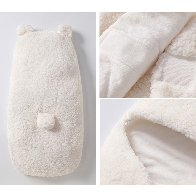 1 Pc Autumn Baby Sleeping Bag Envelope For Newborn Baby Winter Swaddle Blanket Wrap Cute Sleeping Bags Solid Baby Bedding