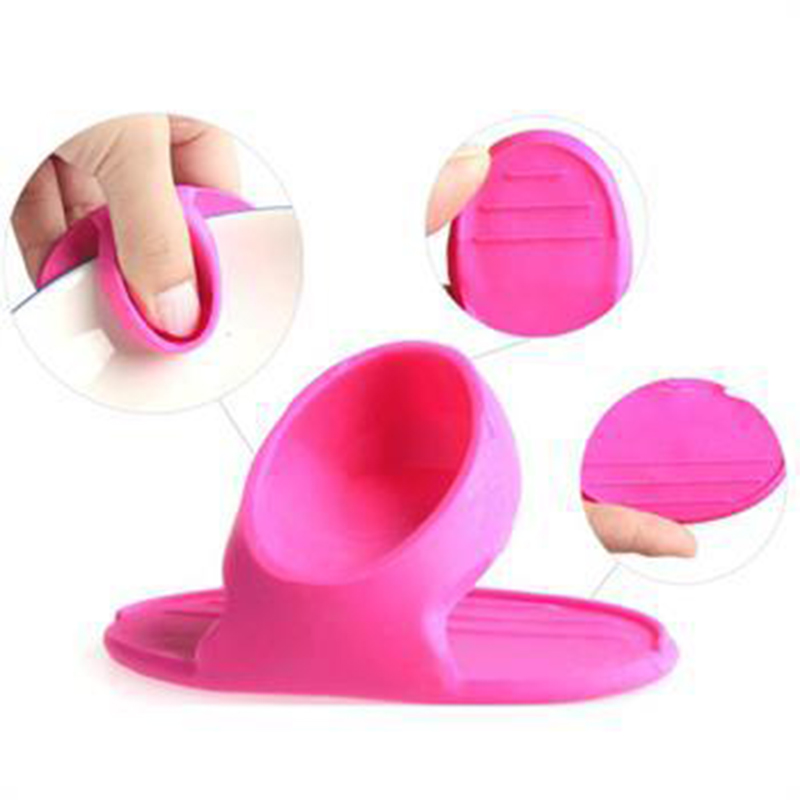 1 PCS Microwave Oven Mitts Kitchen Convenient Insulated Glove Finger Protect Wise Cook Tool