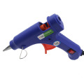 High Temp Heater Melt Hot Glue Gun 20W Repair Tool Heat Gun Blue Mini Gun With Trigger US/EU plug 100-220V