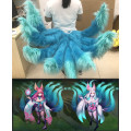 2020 Game Cosplay LOL Spirit Blossom Ahri The Nine-Tailed Fox Cosplay Costume Props Wonderful Tail for Halloween Props Fox Tails