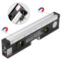 Laser Level Horizon Vertical Measure Aligner Standard and Metric Rulers Multipurpose Measure Level Laser Black