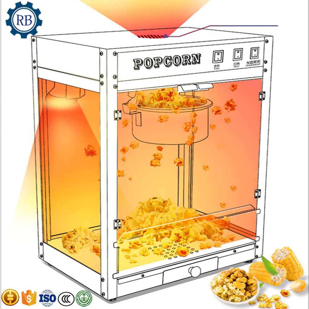 Lowest Price Big Discount Popcorn Maker Machine New Style Popcorn Making Machine