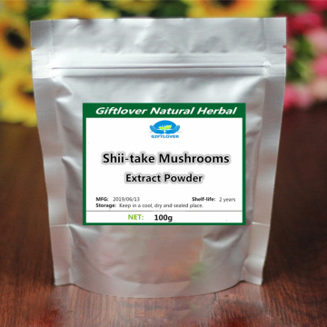 100% Pure Shiitake Mushroom Extract Powder,Lentinus edodes,Destroy Cancer Cells;Support Immune Function;High quality