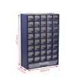 tool box Plastic parts box drawer type parts Storage box Wall-mounted classification electronic component box high quality