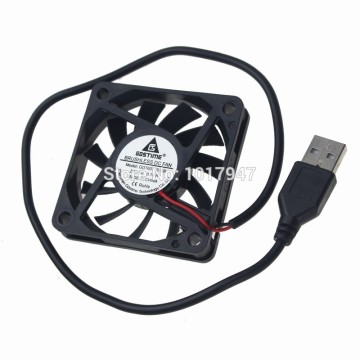 1Pieces Gdstime DC 5V USB 6010 60mm x 10mm 6cm Fans PC Computer Case Cooling Cooler Fan