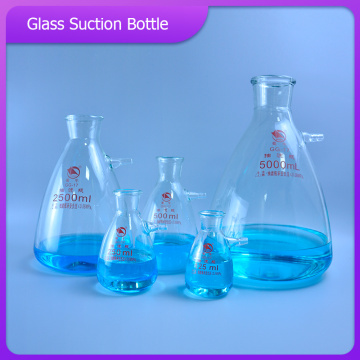 1PCS 125ml to 2500ml Glass Vacuum Grinding Mouth Filtration Suction Flask Laboratory Filter Bottle Bottle