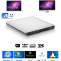 External Blu-Ray Burner Drive USB3.0 DVD Players 3D Slim Optical Drive Blu-Ray Writer Reader CD/DVD Burner for Windows/IOS