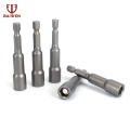 5Pcs 6-17mm Hex Socket Sleeve 1/4" Nozzles Drill Bits For Electric Screwdriver Strong Magnetic Nut