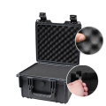 Toolbox Impact Resistant Safety Case Suitcase Tool case File Box Equipment Camera Case with Pre-cut Foam Lining 290x285x170mm