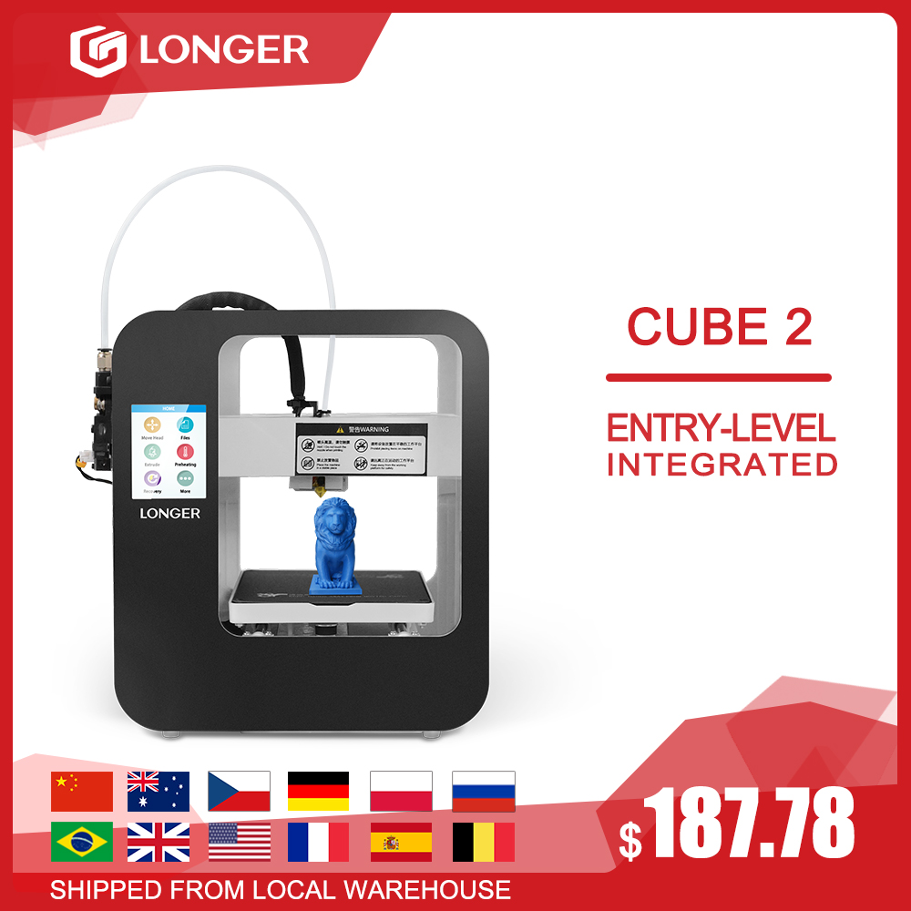 Longer Cube2 FDM 3D Printer Longer3d FDM 3D Printer Impresora 3d Drucker