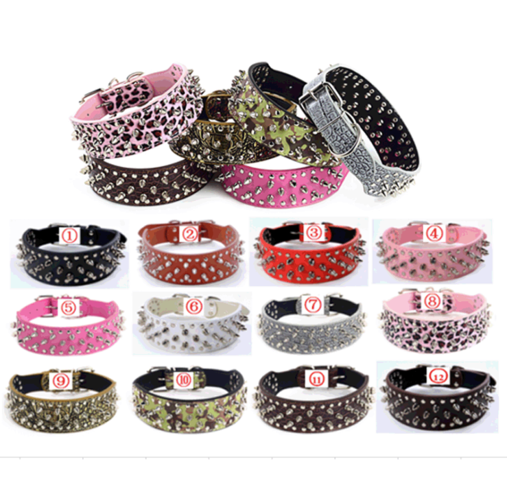 Diamond Studded Dog Collar