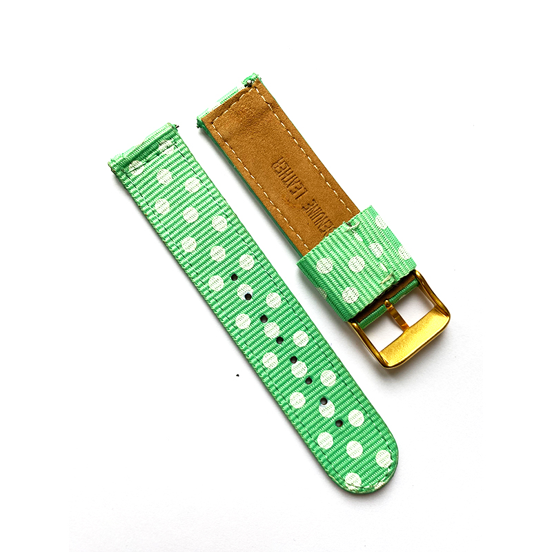 Watch strap in dots pattern