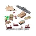Army Mini Military Toy Set Weapons Battlefield Parent-child Toy Accessories Small Building Blocks Parts Bricks Kids Toy