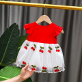 6 9 12 18 24 M baby girls clothes birthday tutu dresses dress for newborn baby girls summer clothing toddler infant baby dress