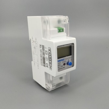 5(65)A 120V 60HZ display voltage current Positive reverse active reactive power Single phase Din rail KWH Watt hour energy meter