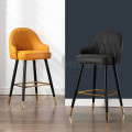 Customizable Bar Stools Light Luxury Bar Chair Modern Minimalist High Dining Chair High Stool Bar Stool Backrest 55/65/75cm