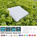 White outdoor Triangle Sunshade Waterproof Sun Shelter awnings Protection Outdoor Canopy Garden Patio Pool Shade Sail Awning