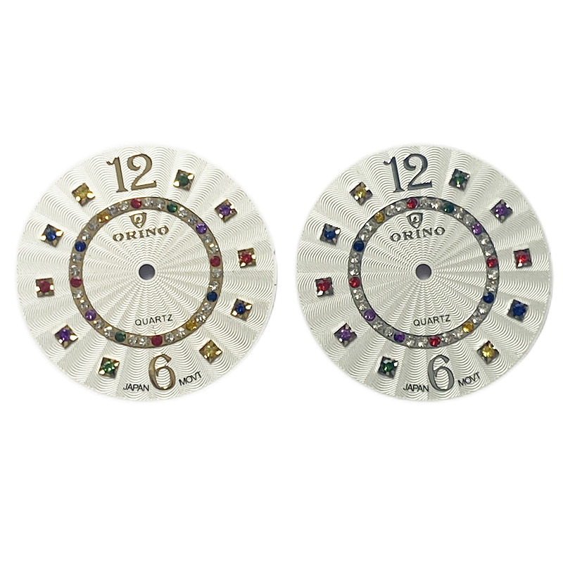 guilloche pattern dial 