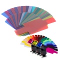 20 Colors Photographic Color Gels Filter Card Lighting Diffuser for Canon Yongnuo Flash Speedlite