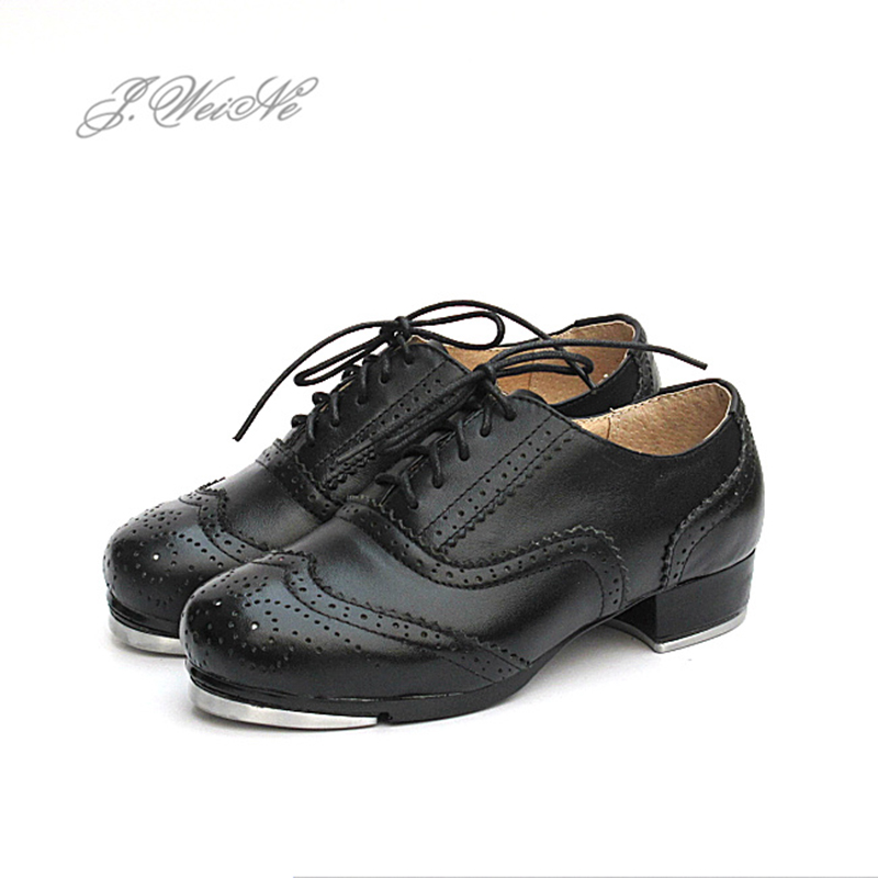 Genuine Leather Adults Children Men Women international Tap shoes Cow leather production Tap dance shoes scheduled special Hot