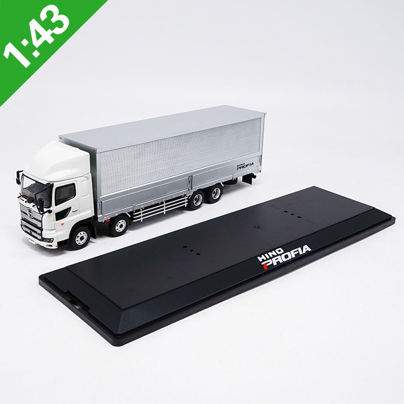 1/43 scale limited edition classic metal Tow tractor HINO TRUCKS alloy Truck diecast container van model Kid toy gift collection