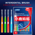 10 Pcs Adults Interdental Clean Between Teeth Dental Floss Cleaning Dental Brushes Pick Push-pull Toothpick Teeth Care Hot Sale