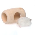 Rat Hamster Mouse Wooden Bed House Cage Toy Wine Cask Design Rat Small Pet Toy