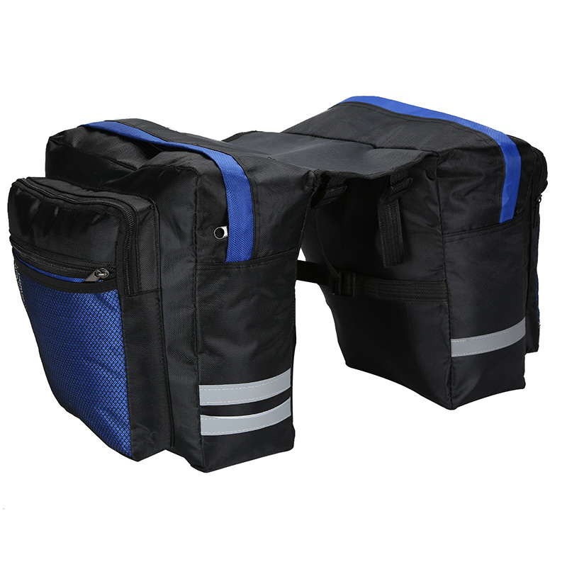 Rear Tailstock Storage Mountain Bike Luggage Rack Waterproof Bicycle Bag Saddle Durable Travel Straight Bike Accessories
