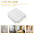 3D Soft Spa Bath Mesh Pillow Bathroom With Suction Cup Spa Bathtub Pillow Deep Spongy Cushion Relaxing Massage Pillow Tool