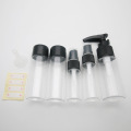 7pcs/Set Portable Spray Refillable Bottles Kit Plastic Face Cream Lotion Makeup Container Home Travel Empty Spray Refill Bottles