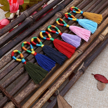 20Pcs New Crafts Tassels Fringe Trim Home Curtain Garment Decorative Accessories DIY Earrings Jewelry Color Hanging Loop Tassel