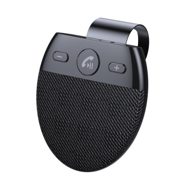 Siparnuo Bluetooth Car Phone Sun Visor Hands Free Speakerphone with USB Bluetooth Car Speaker Handsfree Car kit Auto Power on