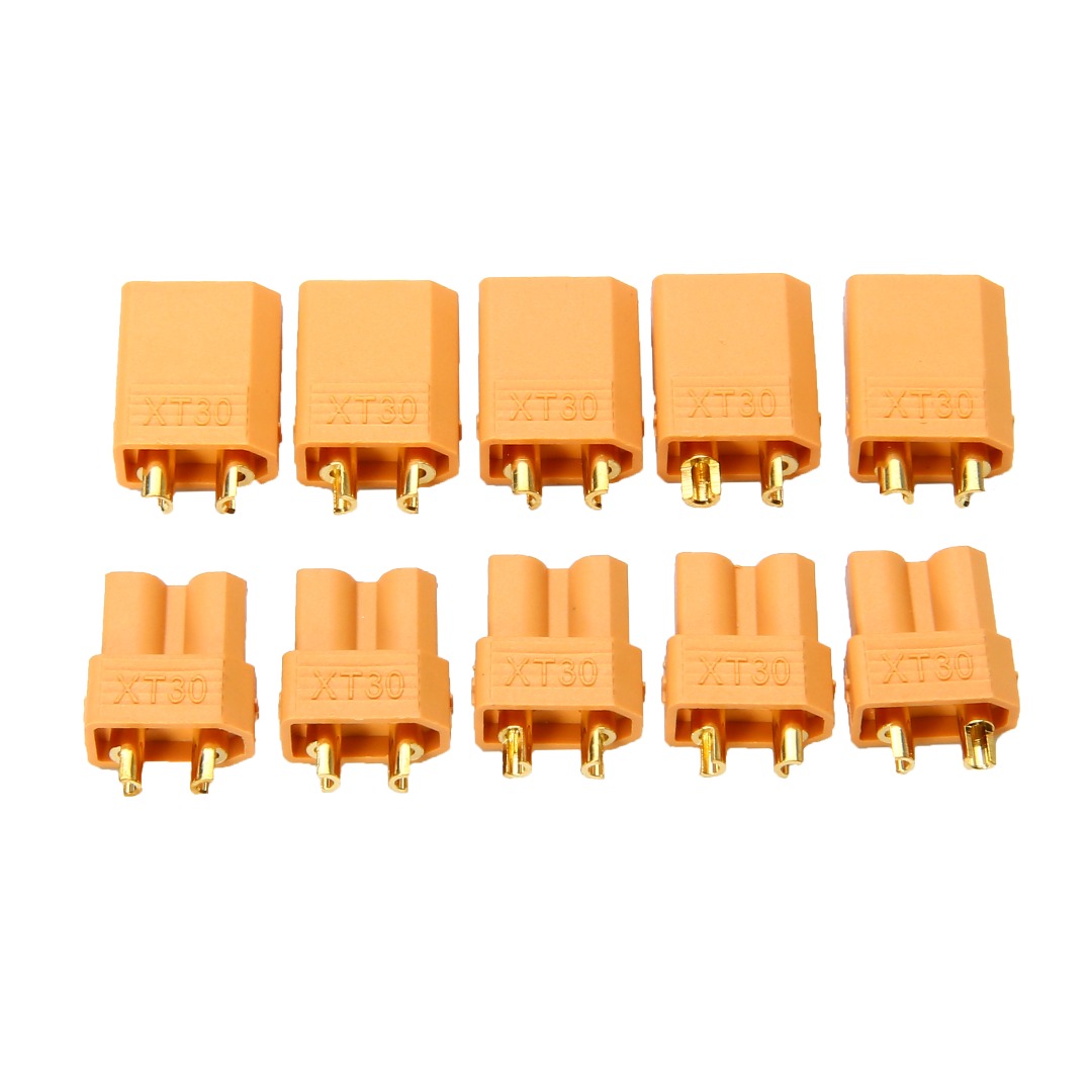 1 Pair 5 Pairs 10 Pairs Connectors XT30 Power Connector Plug Socket For RC Quadcopter Helicopter Airplane Toys Parts