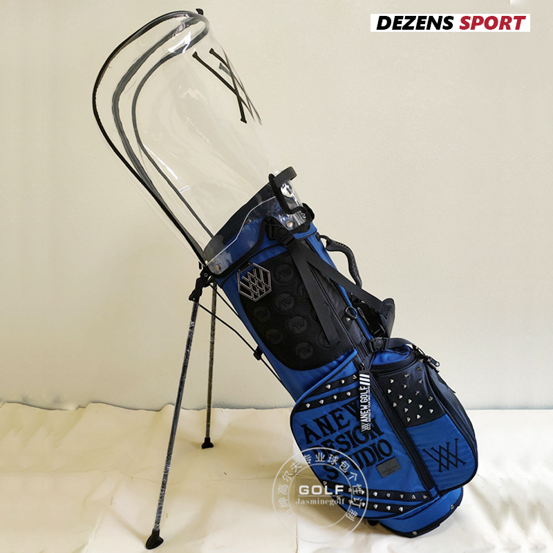 NEW Fashion brand golf Standard Ball Golf Bag Caddy Golf Cart Stuff Stand Tripod Golf Bag two caps