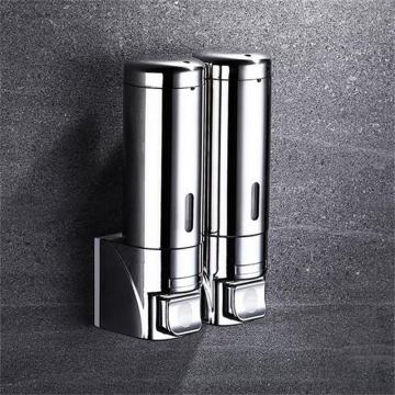 Liquid Soap Dispenser Wall Mounted Bathroom Hotel Shampoo Container stainless steel hand soap dispenser Soap Bottle