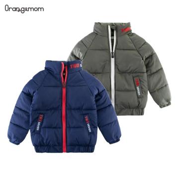 Kids Boys Jacket Boys 2020 Spring New Keep Warm Baby Outerwear Solid Cotton Zipper Coats Boys Children Jacket For 4-9 Y Kids Boy