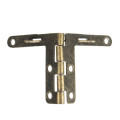 10pcs Box Brass Antique Hinge For Kitchen Cabinet Doors Hinges Drawer Jewelry Wine Wood Furniture Accessories