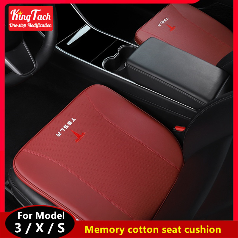 Memory Cotton Seat Cover For Tesla Model 3 X S Full Series Heightens Special Use Cushion Car modified interior accessories
