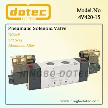 4V420-15 Airtac Type Pneumatic Double Solenoid Valve 24VDC