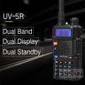 2PCS Baofeng UV-5R Walkie Talkie 3800mAh 5W Battery Dual Display Dual Band Baofeng UV5R Portable 5W UHF VHF Two Way Radios UV 5R