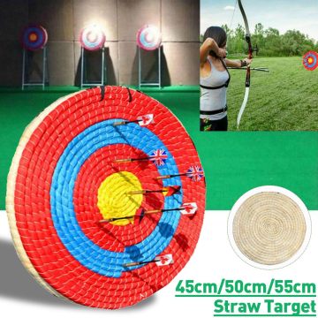 Handmade Straw Weave Arrow Shooting Target Grass Target Archery Straw Products Target Outdoor Sports Shooting Target 45/50/55cm