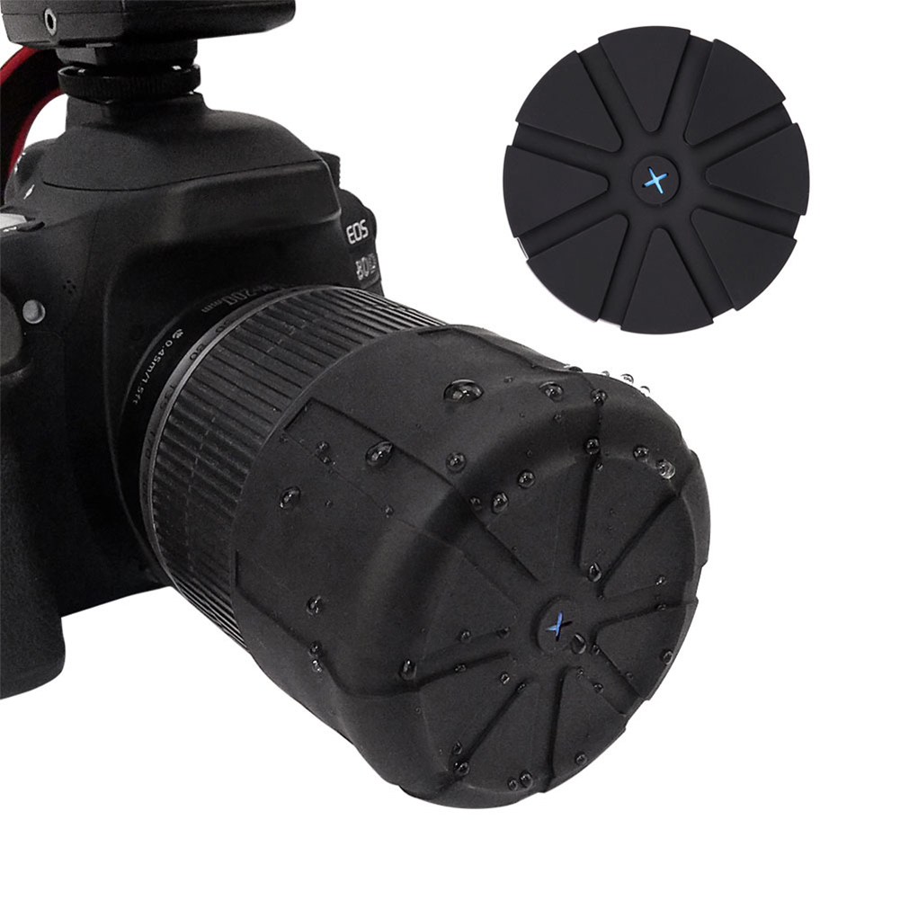 Waterproof Universal Anti-Dust Fallproof SLR Camera Silicone Protector Lens Cover for DSLR protective DSLR Rear Lens Cover
