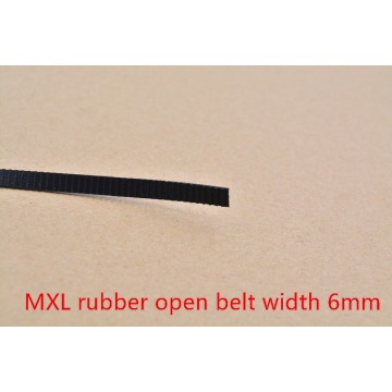 MXL Open-Ended Timing Belt Transmission Belts Rubber Width4mm 5mm 6mm 8mm 10mm For Fiber YAG CO2 Laser Engraving Cutting Machine