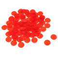 100pcs Translucent Bingo Chips 3/4 Inch for Bingo Poker Game Cards Accessory Board Game Counters Bingo Game Chips