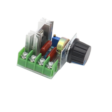 SCR Voltage Regulator AC 220V 2000W Dimming Dimmers Motor Speed Controller Thermostat Electronic Voltage Regulator Module