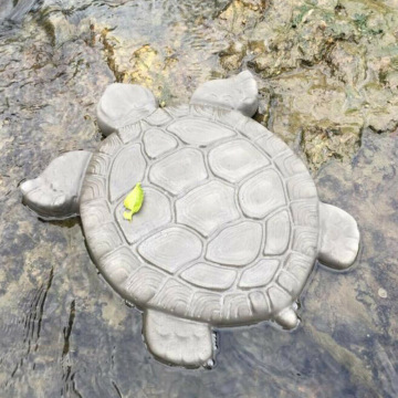 Road Driveway Tool Stepping Stone ABS Outdoor Paving Mold Turtle Shape Concrete Cement Black Garden Decor Reusable Manual