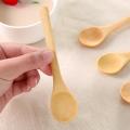 9Pcs Small Wooden Spoons Dessert Coffee Ice Cream Honey Kids Baby Spoon Gift 2020