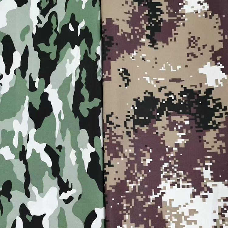 Military camouflage fabric
